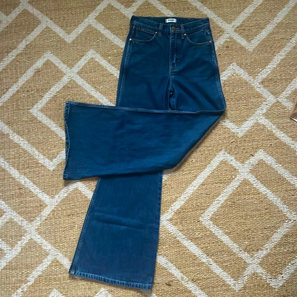 WRANGLER WANDERER high rise flare jeans SZ 0-2